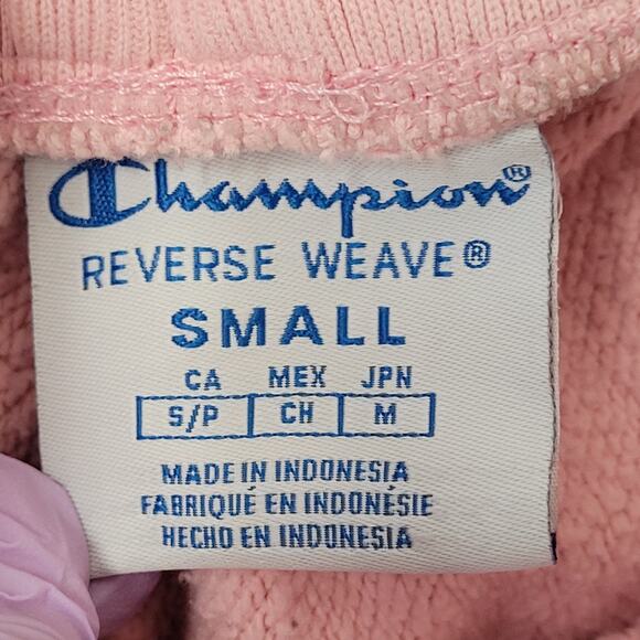 Champion Workout Shorts XS/S Pink Reverse-Weave - Picture 15 of 16